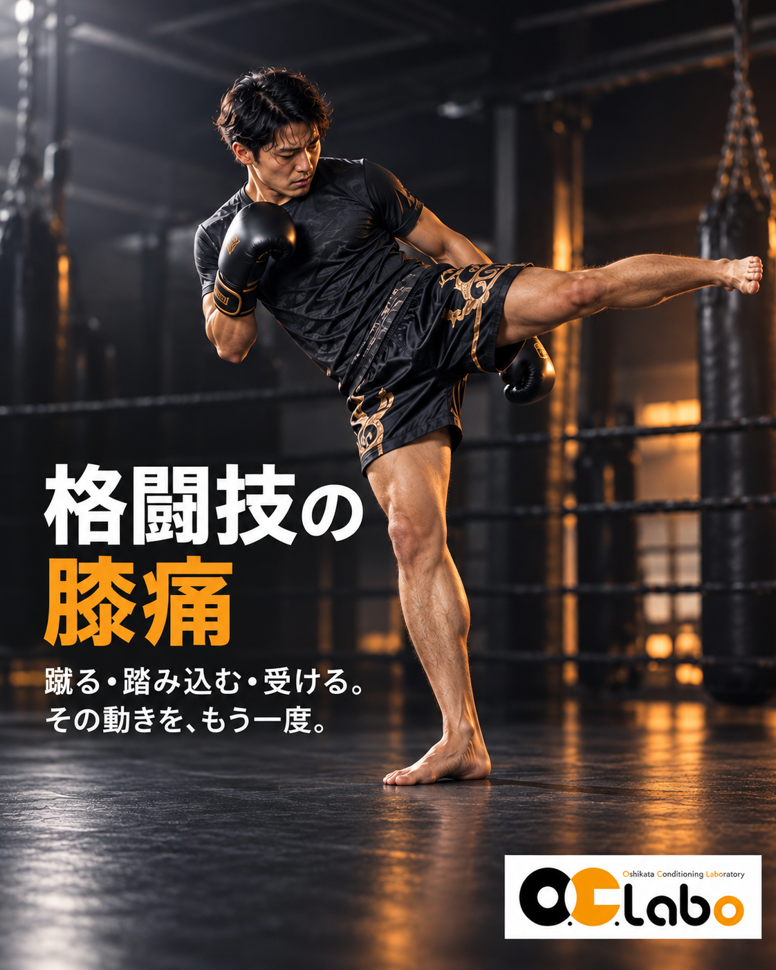 格闘技で膝の痛みに悩む選手