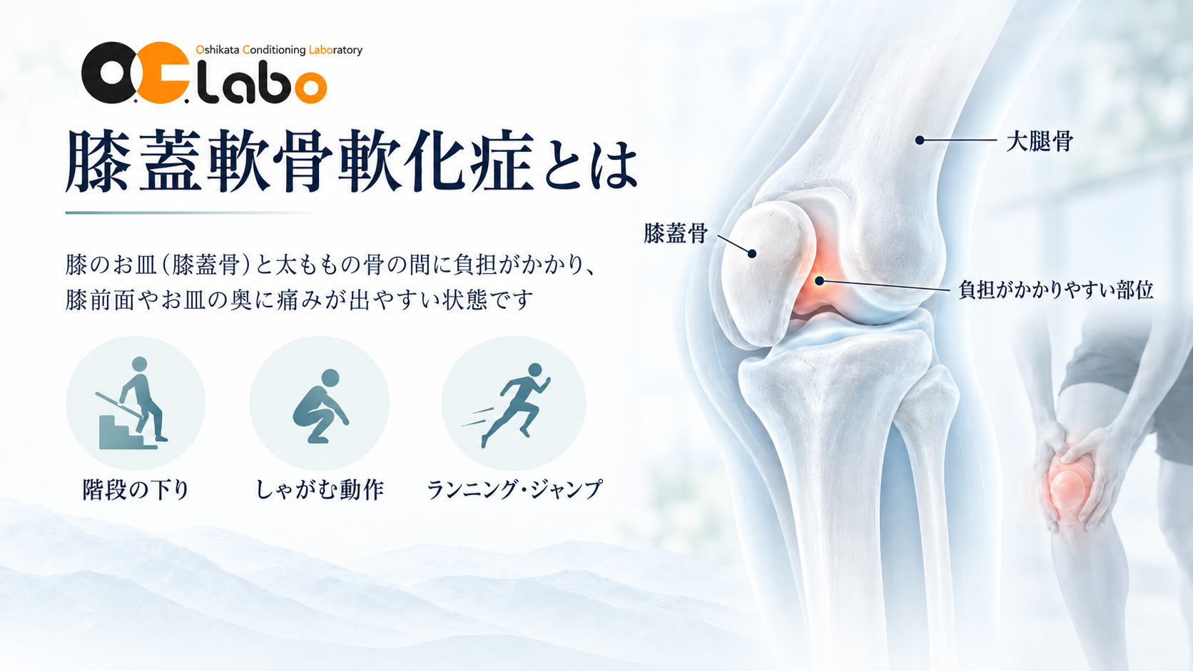 膝蓋軟骨軟化症とは